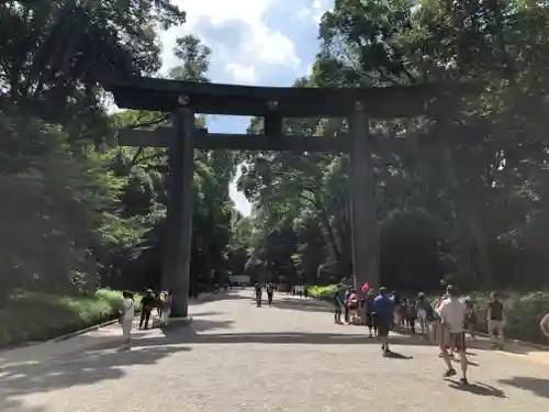 明治神宮の鳥居