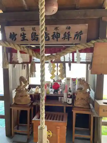 竹生島神社（都久夫須麻神社）(滋賀県)