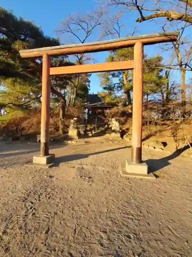 利根英霊殿の鳥居