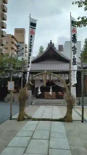 空鞘稲生神社の本殿