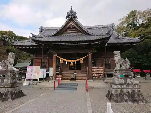 牟呂八幡宮の本殿・本堂