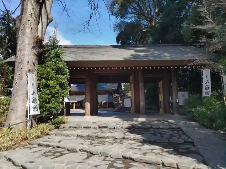 阿佐ヶ谷神明宮の山門・神門