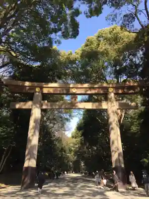明治神宮の鳥居