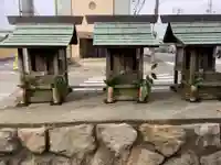 三社(津島神社・秋葉神社・南宮大社)の本殿・本堂