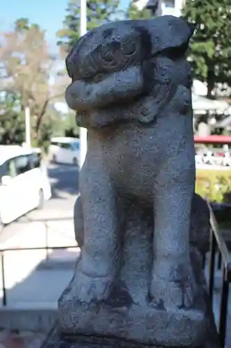 狭山八幡神社の狛犬