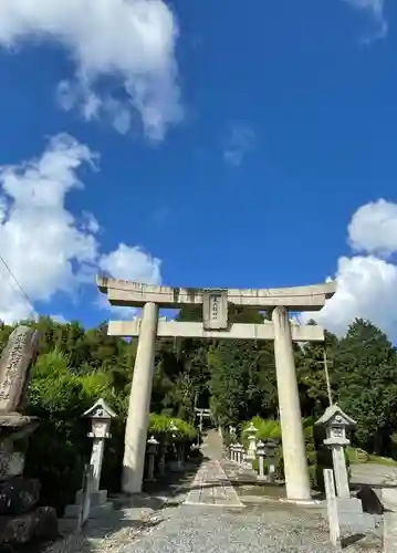 東大野八幡神社の鳥居