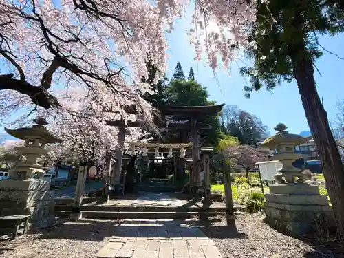 山家神社の鳥居