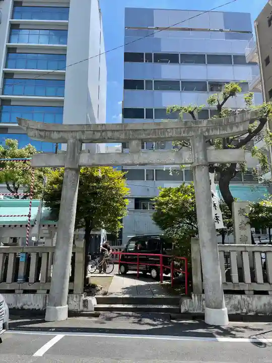椙森神社の鳥居