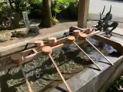 大縣神社の手水