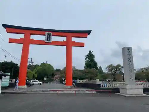 富士山本宮浅間大社の鳥居