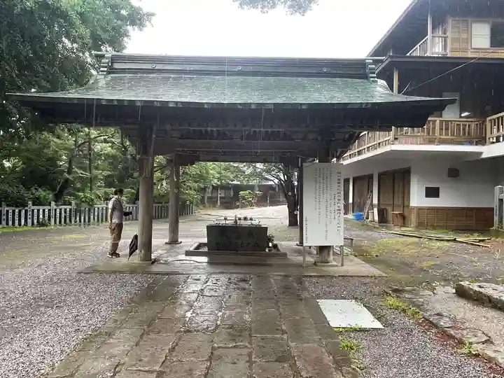 函館八幡宮の手水舎