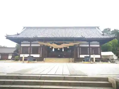 阿智神社の本殿・本堂