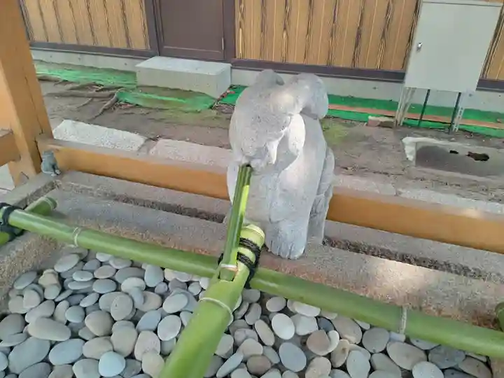 港住吉神社(住吉大社境外末社)の手水舎