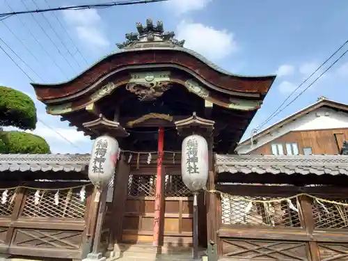 稲荷神社の本殿