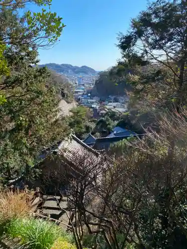 岩殿寺の景色