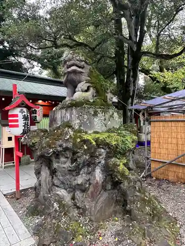 大國魂神社の狛犬