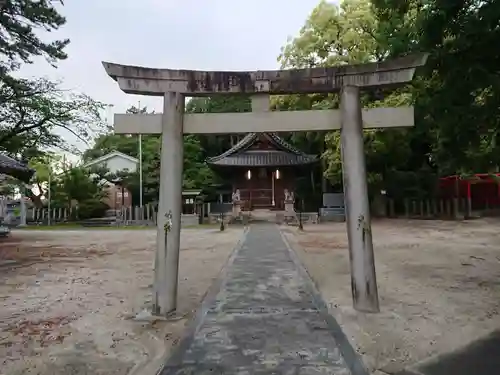 八幡社（姫島八幡社）の鳥居