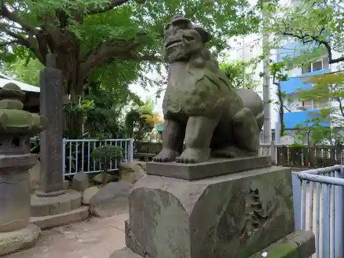 秋葉神社の狛犬