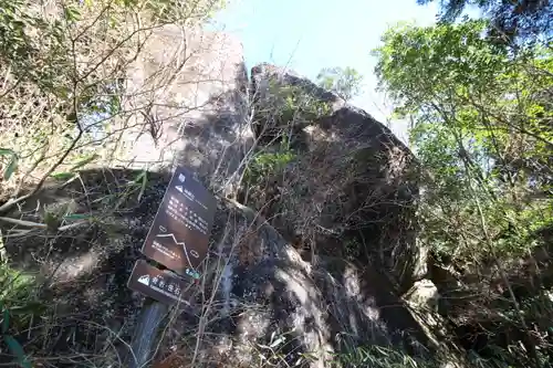 筑波山神社 女体山御本殿の景色