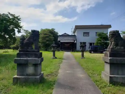 向野神社の狛犬