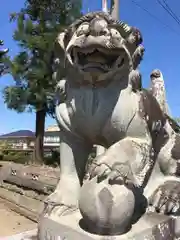 千本木神社の狛犬
