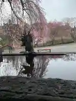 南湖神社の手水舎