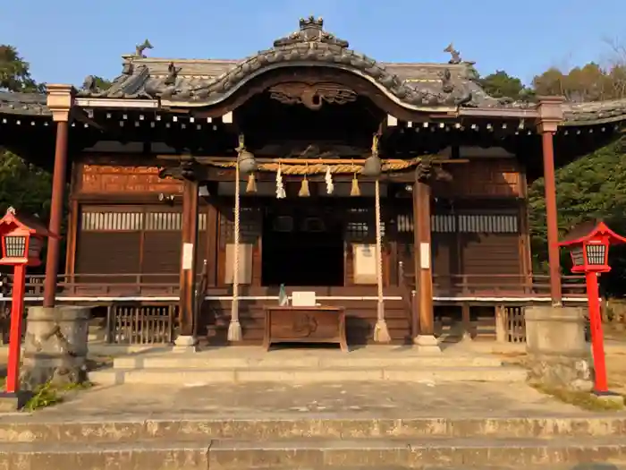 宇野八幡宮の本殿