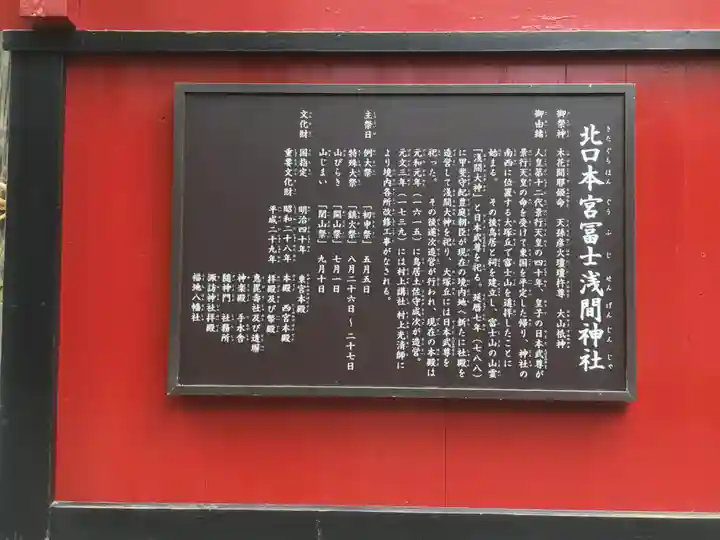 北口本宮冨士浅間神社(山梨県)