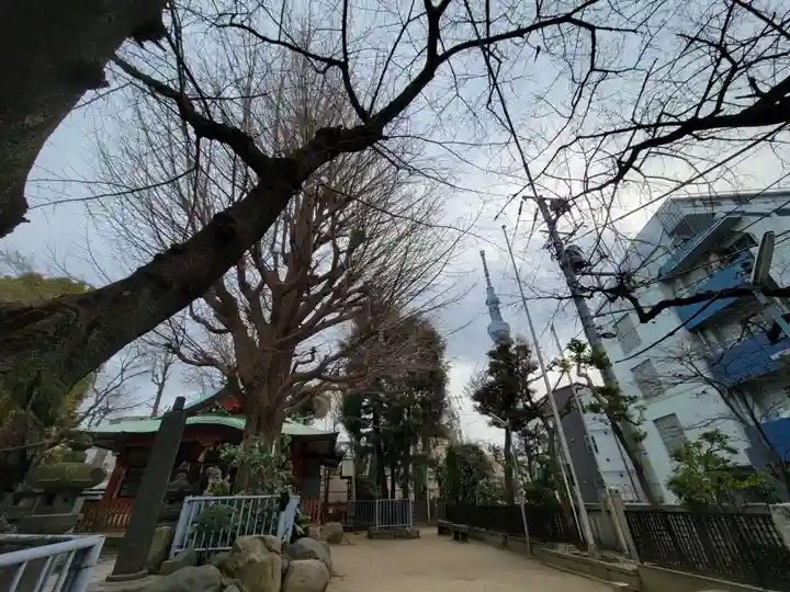 秋葉神社の周辺