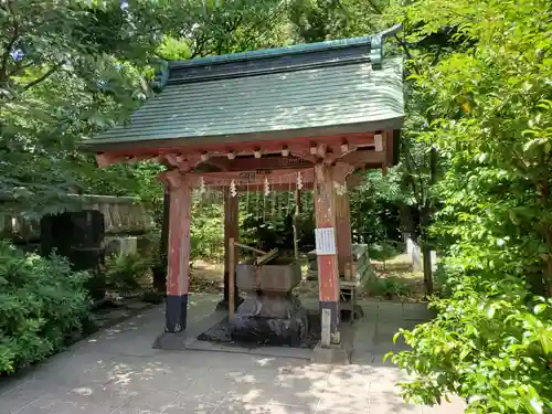 芝東照宮の手水舎