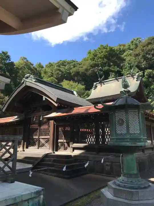 勝田神社の本殿・本堂