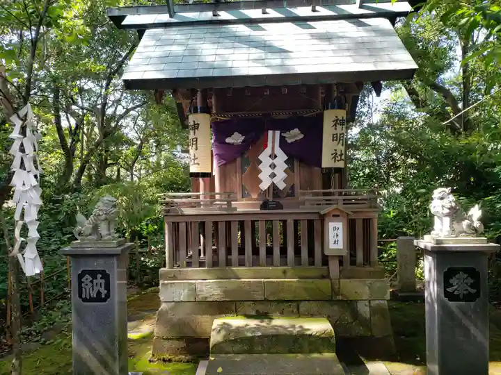 須天熊野神社の末社・摂社