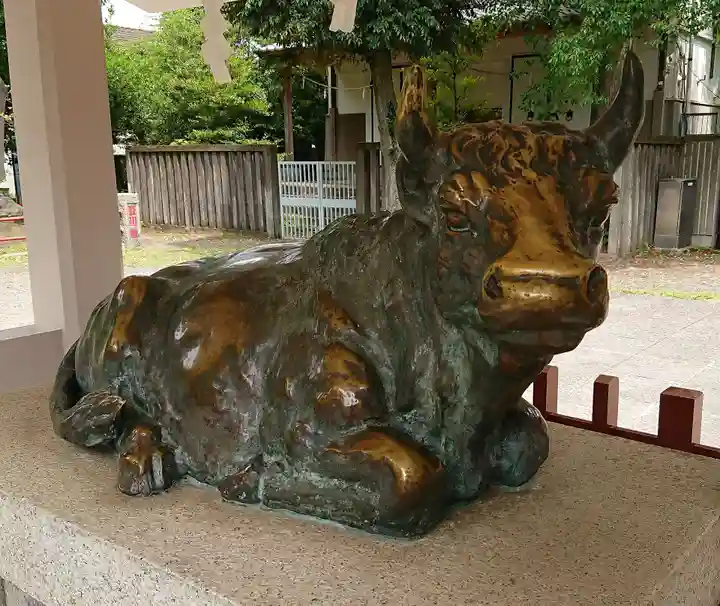 亀戸天神社の狛犬