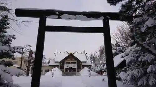 篠路神社の鳥居