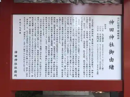神田神社（神田明神）の歴史