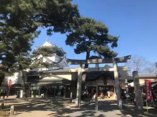 龍城神社の鳥居