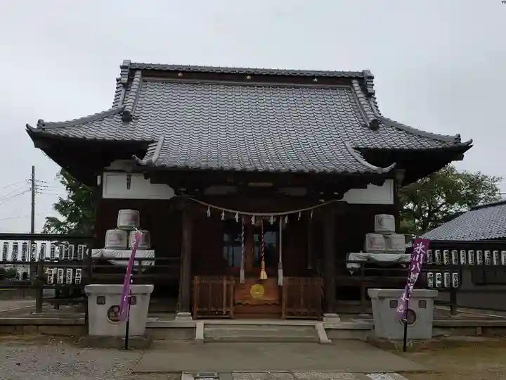 氷川八幡神社の本殿・本堂