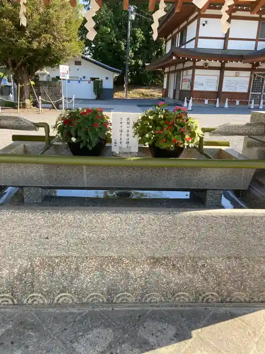 廣島護國神社の手水舎