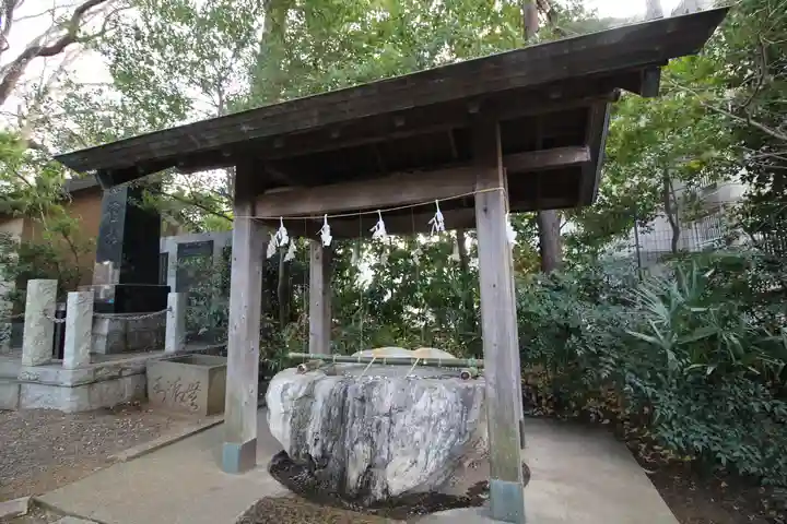 日吉神社の手水舎