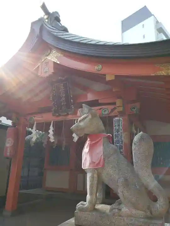 豊栄稲荷神社の狛犬
