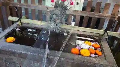戸越八幡神社の手水舎