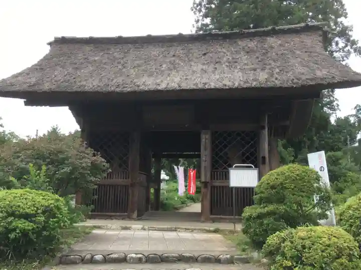 塩船観音寺の山門・神門