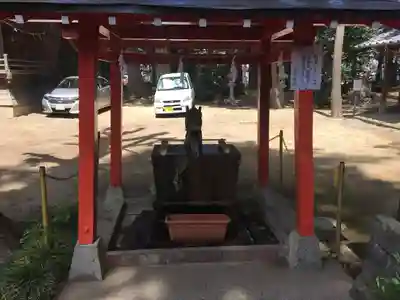 開運招福 飯玉神社の手水舎