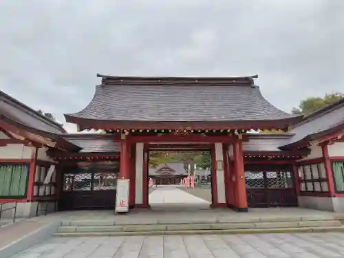 北海道護國神社の山門・神門