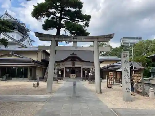 龍城神社の鳥居