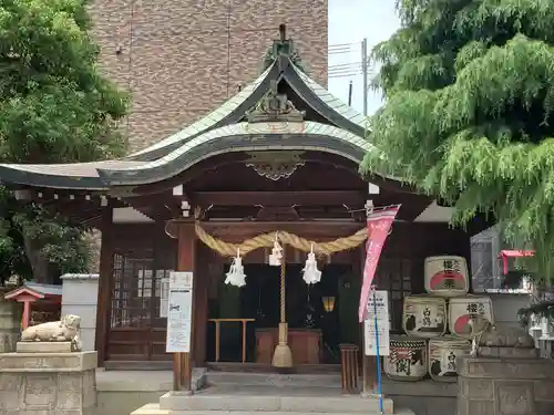 走水神社の本殿・本堂