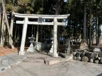 山宮浅間神社の鳥居