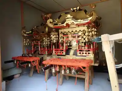倭文神社のお祭り