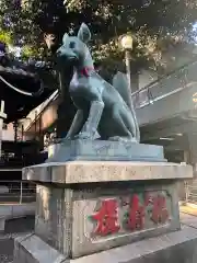 豊川稲荷東京別院の狛犬