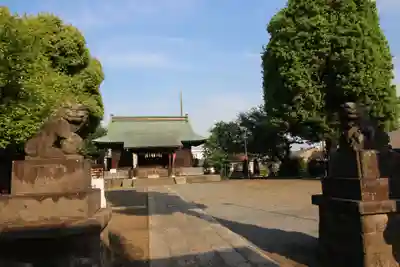 谷原氷川神社の本殿・本堂